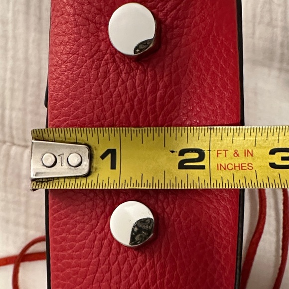 Rebecca Minkoff Vibrant Red Crossbody Bag (like new) - Picture 11 of 14